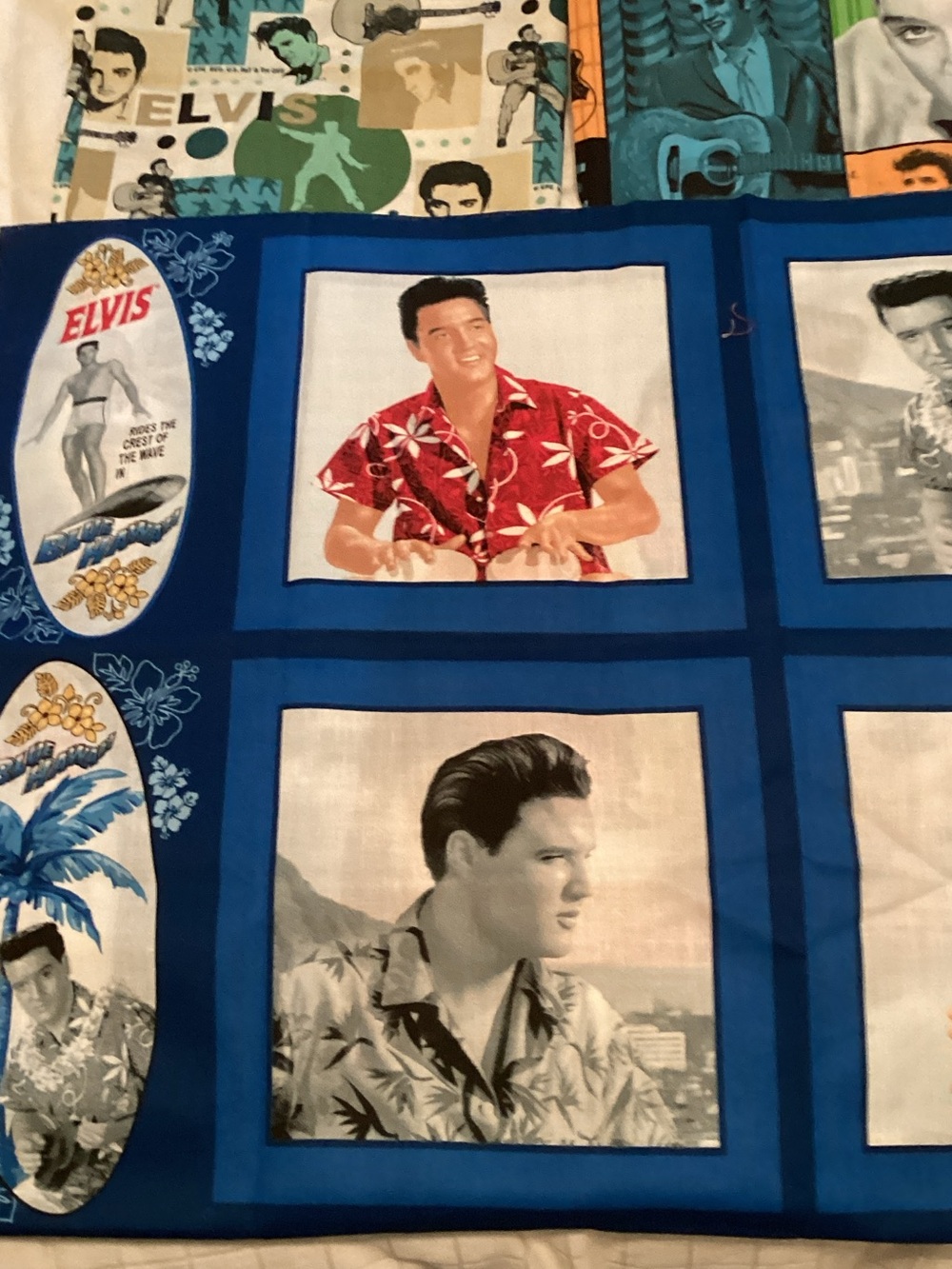 Elvis fabric - vintage